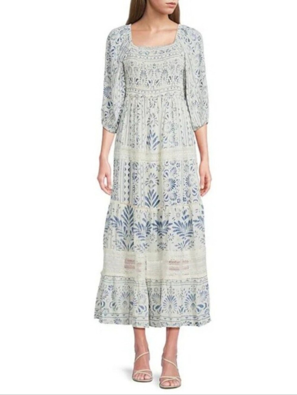 ANGIE  Long Bohemian-style Dress (S,M)